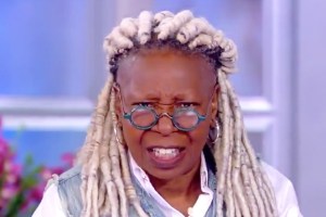 Whoopi Goldberg looks confused on The View
