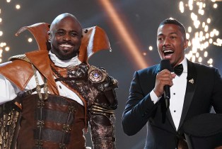 Nick Cannon and Wayne Brady as The Fox on The Masked Singer