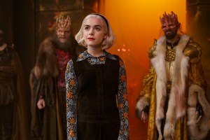 Sabrina and hell lords in Chilling Adventures of Sabrina Part 3