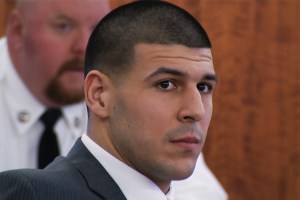 Aaron Hernandez in court
