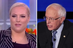 MEghan McCain on The View; Bernie Sanders at the 2020 Democratic deabte