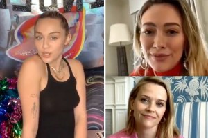 Miley Cyrus, Hilary Duff, and Reese Witherspoon on Bright Minded