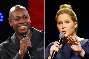 Dave Chappelle and Amy Schumer perform stand up