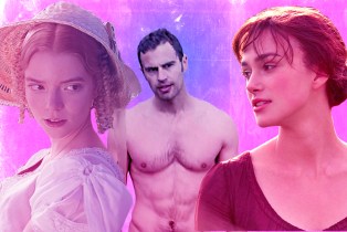 Emma, Shirtless Theo James in Sanditon, and Keira Knightley in Pride & Prejudice