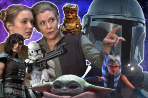 Star Wars Day on Disney+ collage