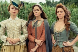Jocelyn, Alice and Verity in Jamestown