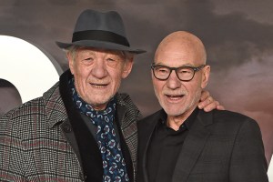 Sir Ian McKellen and Sir Patrick Stewart