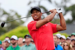 Tiger Woods at the 2015 Masters