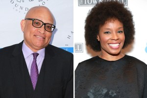 Amber Ruffin and Larry Wilmore