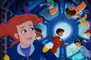 MAGIC SCHOOL BUS RIDES AGAIN KIDS IN SPACE REVIEW