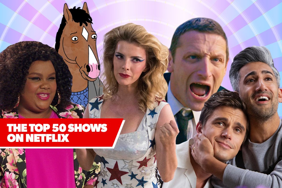 TOP 50 SHOWS ON NETFLIX