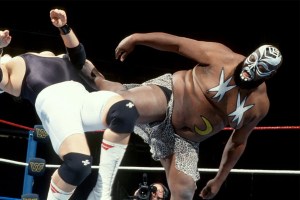 Kamala WWE match