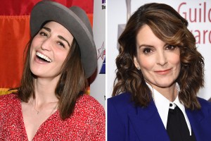 Side-by-side of Sara Bareilles and Tina Fey