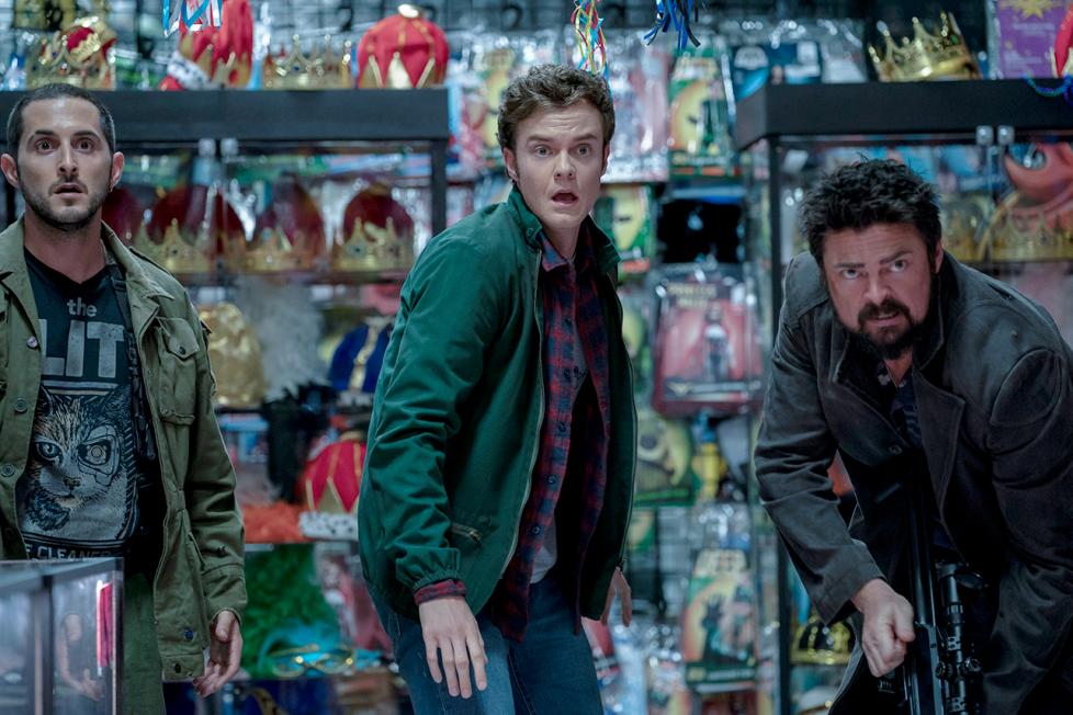 The Boys Season 2 - Frenchie, Hughie, Billy in shop