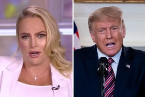 Meghan McCain on The View; Donald Trump yelling