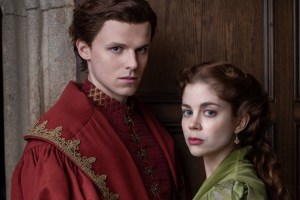 Ruairi O'Connor and Charlotte Hope in The Spanish Princess Season 2