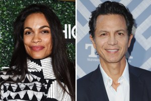 Rosario Dawson and Benjamin Bratt