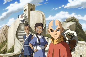 AVATAR: THE LAST AIRBENDER, (from top, left): Appa, Sokka, Katara, Aang, Momo, (Season 2, 2006), 2005-08.