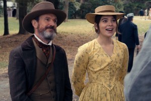 toby huss and hailee steinfeld on dickinson