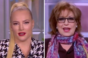 Meghan McCain and Whoopi Goldberg on The View