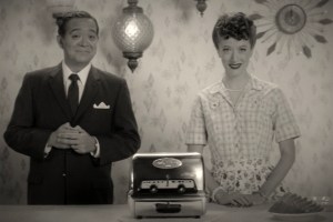WandaVision episode 1 - toaster commercial