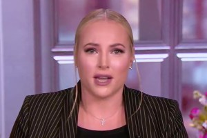 Meghan McCain mad on The View