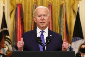 Joe Biden in March 2021