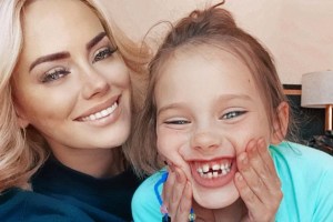 Kathryn Dennis and daughter Kensie