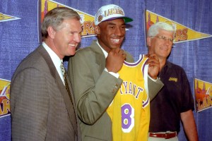 Kobe Bryant at the 1996 NBA Draft