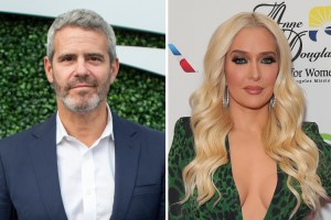 Andy Cohen and Erika Jayne