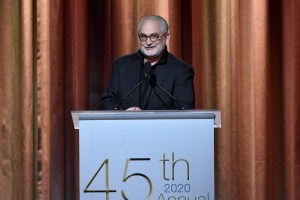 BEVERLY HILLS, CALIFORNIA - JANUARY 24: John Sacret Young speaks onstage at The 45th Annual HUMANITAS Prize at The Beverly Hilton Hotel on January 24, 2020 in Beverly Hills, California. (Photo by Gregg DeGuire/Getty Images for the 45th Annual HUMANITAS Prize)