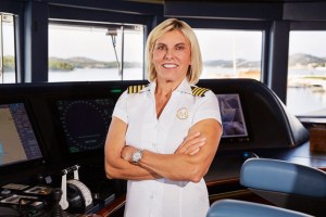 Captain Sandy on Below Deck Mediterranean