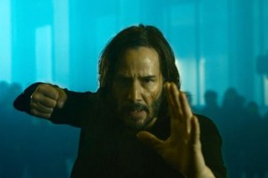 Keanu Reeves in 'The Matrix Resurrections.'