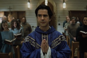 HAMISH LINKLATER as FATHER PAUL in episode 103 of MIDNIGHT MASS