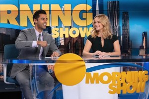 Hasan Minhaj and Reese Witherspoon in The Morning Show Season 2