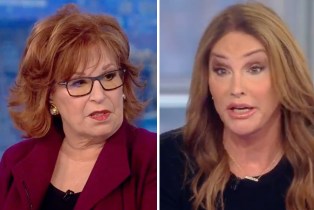 Joy Behar and Caitlyn Jenner on 'The View.'