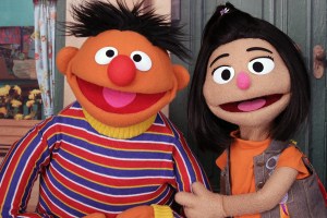 Ji-Young in 'Sesame Street.'