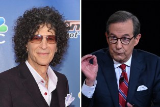 Howard Stern and Chris Wallace