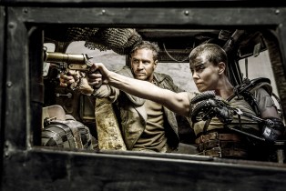 Tom Hardy and Charlize Theron in 'Mad Max: Fury Road.'