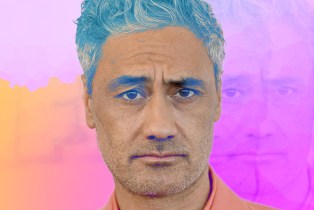 Taika Waititi with a pink filter