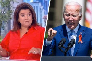 THE VIEW ANA VS JOE BIDEN