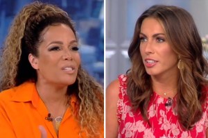 Alyssa Farah Griffin and Sunny Hostin clashed over trickle-down economics on 'The View.'