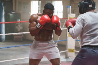 Trevante Rhodes stars as Mike Tyson in the new Hulu miniseries 'MIKE.'