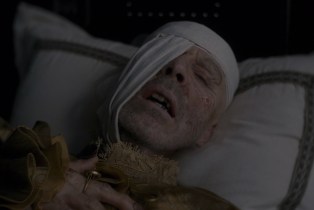 Viserys in bed in House of the Dragon Episode 8