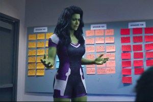 She-Hulk Attorney at Law finale - Jen in writers' room