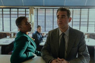 Noma Dumezweni as Theodora Birch, Bobby Cannavale as Dean Brannock in The Watcher