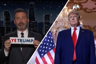 Jimmy Kimmel and Donald Trump