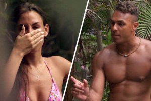 Genevieve and Aaron on 'Bachelor in Paradise'
