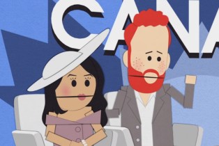 Prince Harry and Meghan in South Park