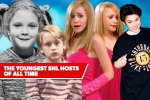 the youngest SNL hosts of all time